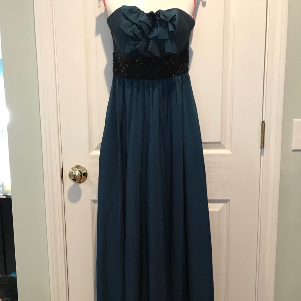 Formal Turquoise Maggie Sottero Dress